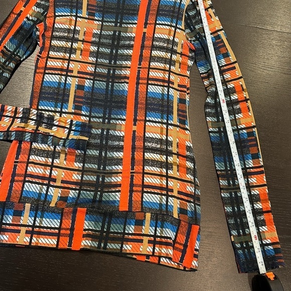 PIANURASTUDIO ROMA vintage punk goth long sleeve mini dress/top size euro 48 - M - Picture 4 of 9